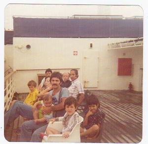 greg dans bateau massalia en dir de casablanca